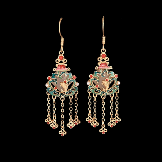 Carp Statement Earrings
