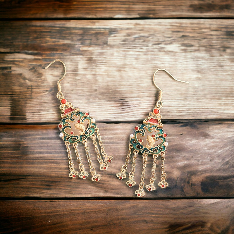 Carp Statement Earrings