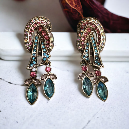 Knot Sparkly Earrings