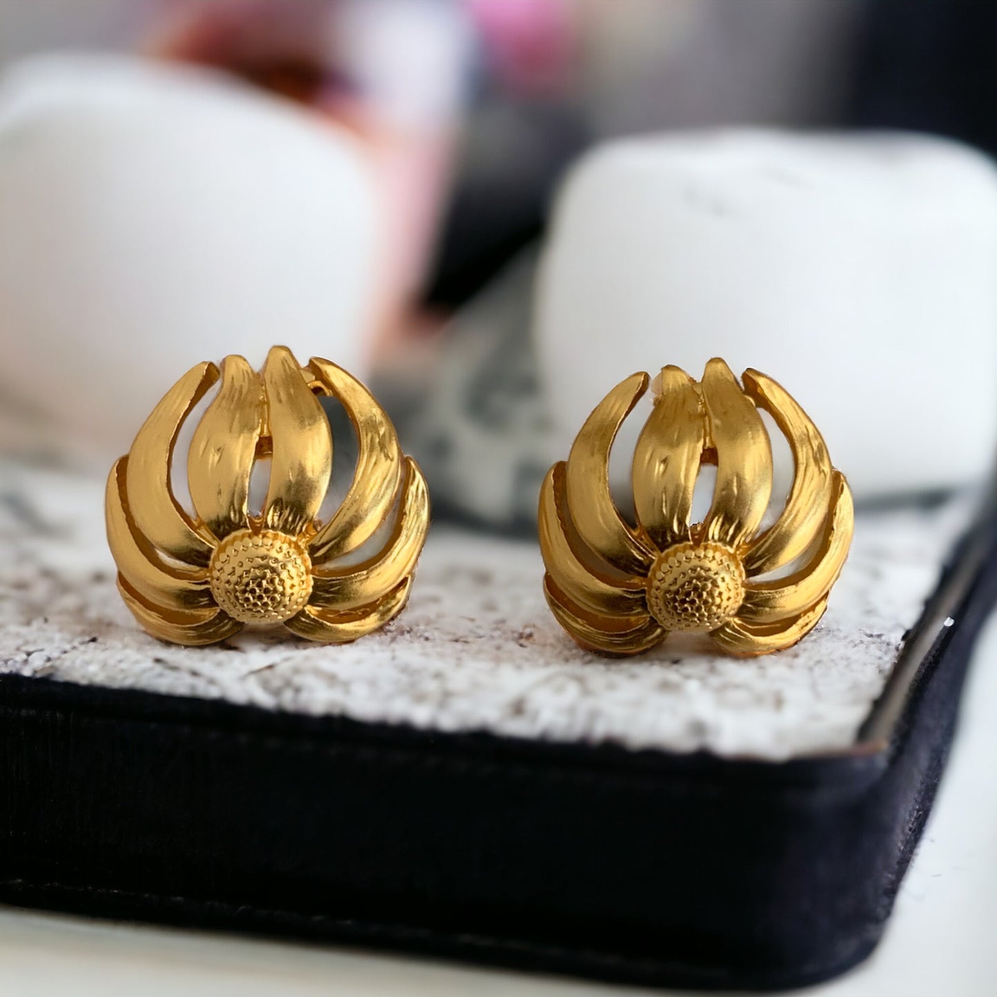 Coneflower Statement Earrings