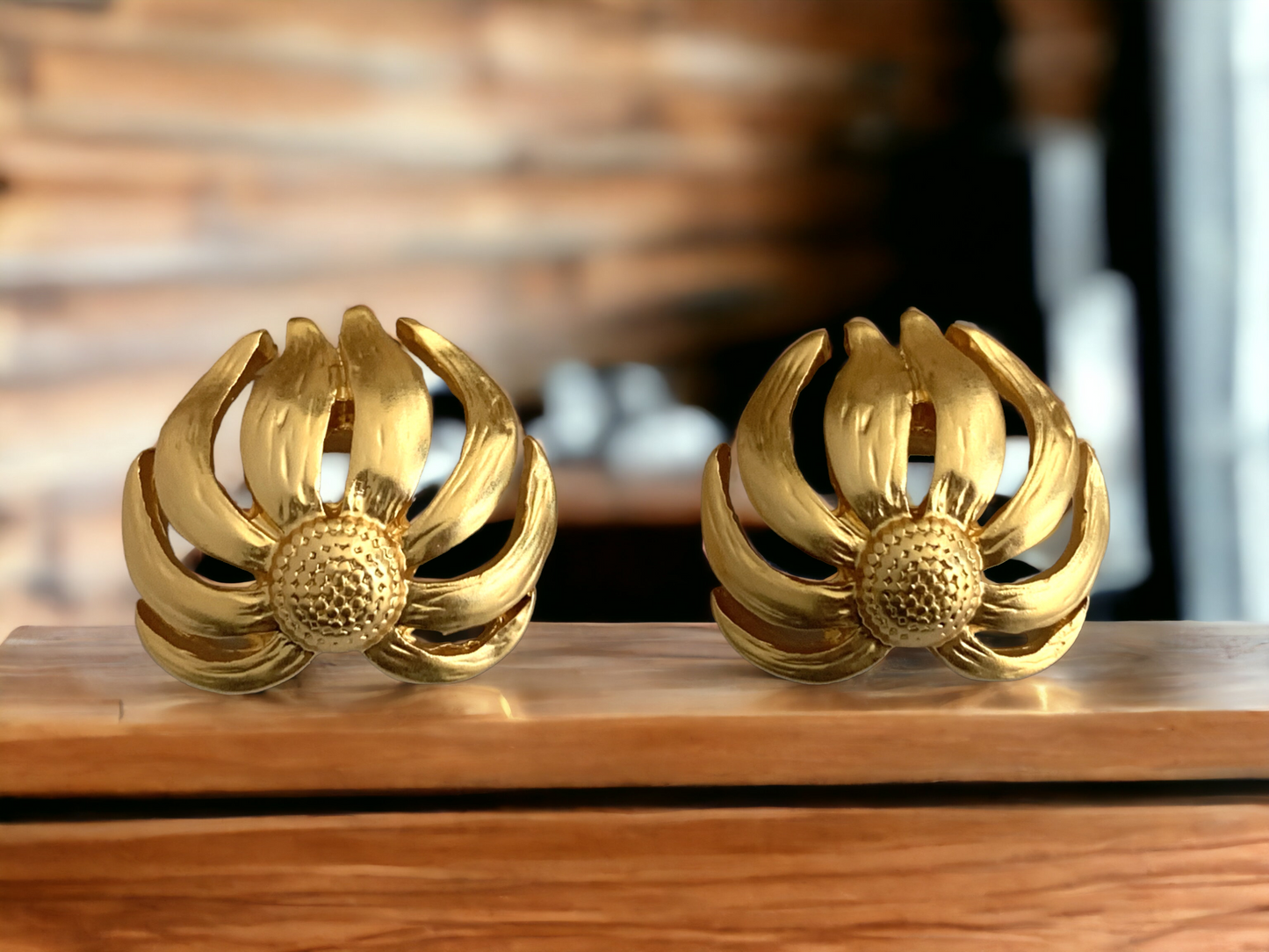Coneflower Statement Earrings