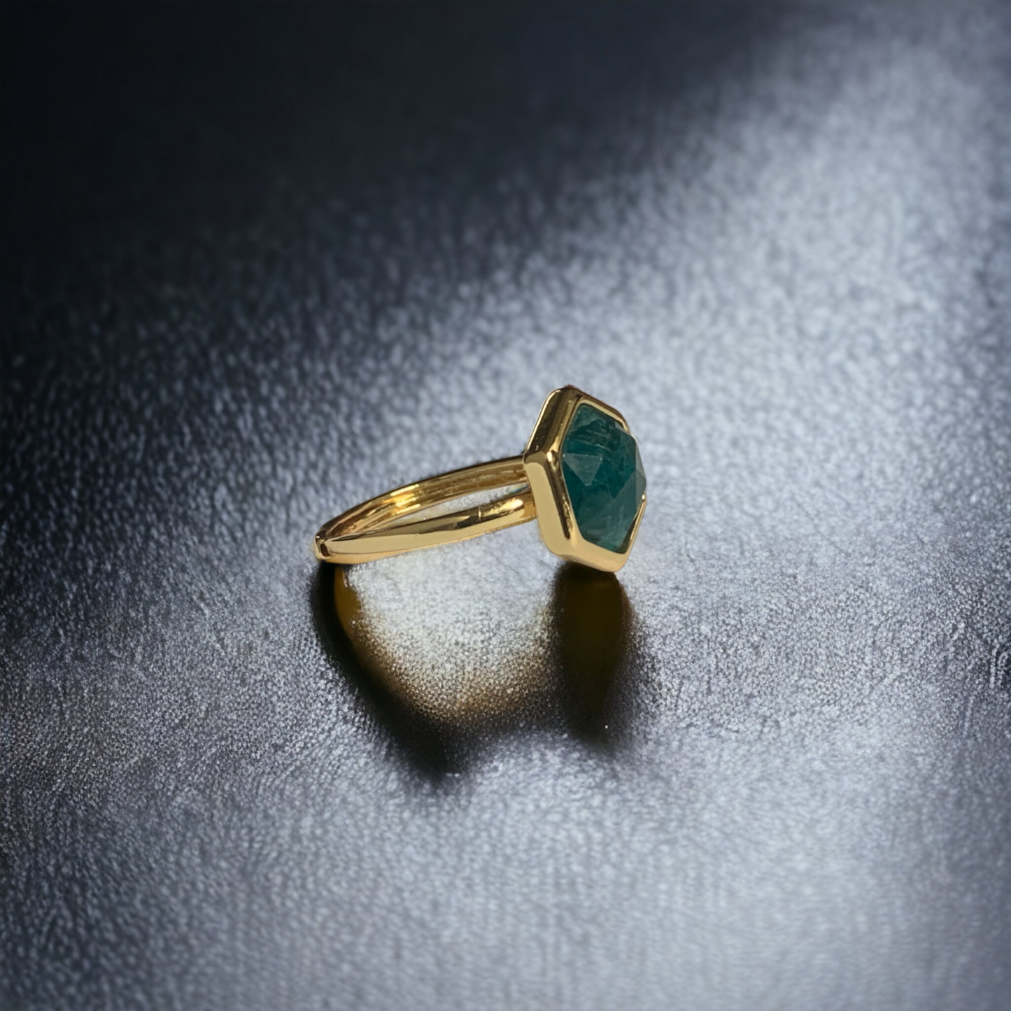 Natural Apatite Ring