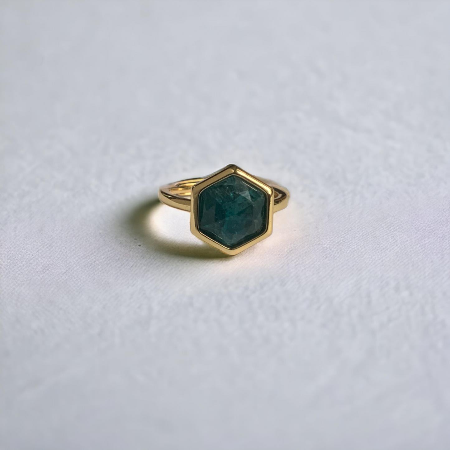 Natural Apatite Ring