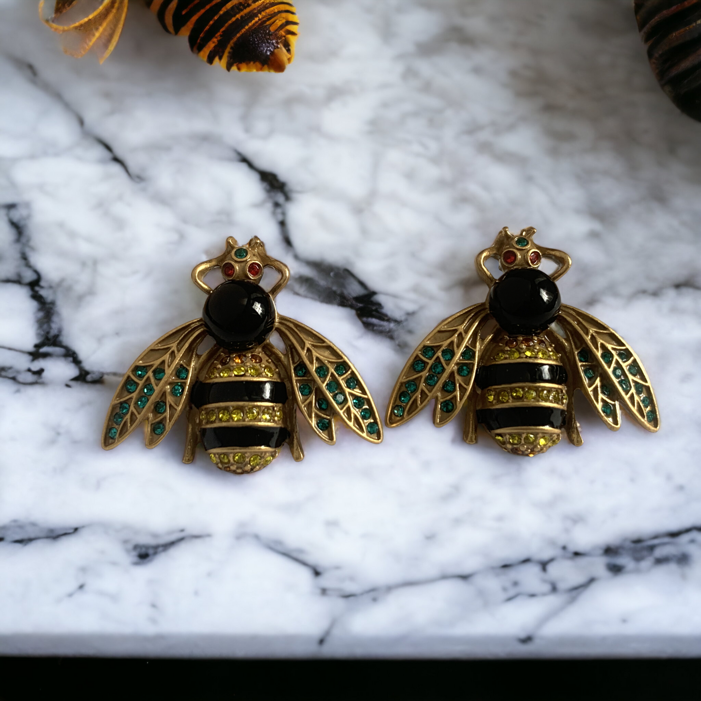 Bumble Bee Earrings
