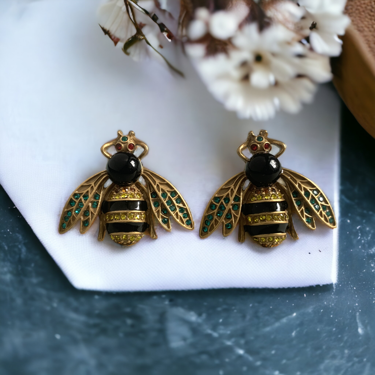 Bumble Bee Earrings
