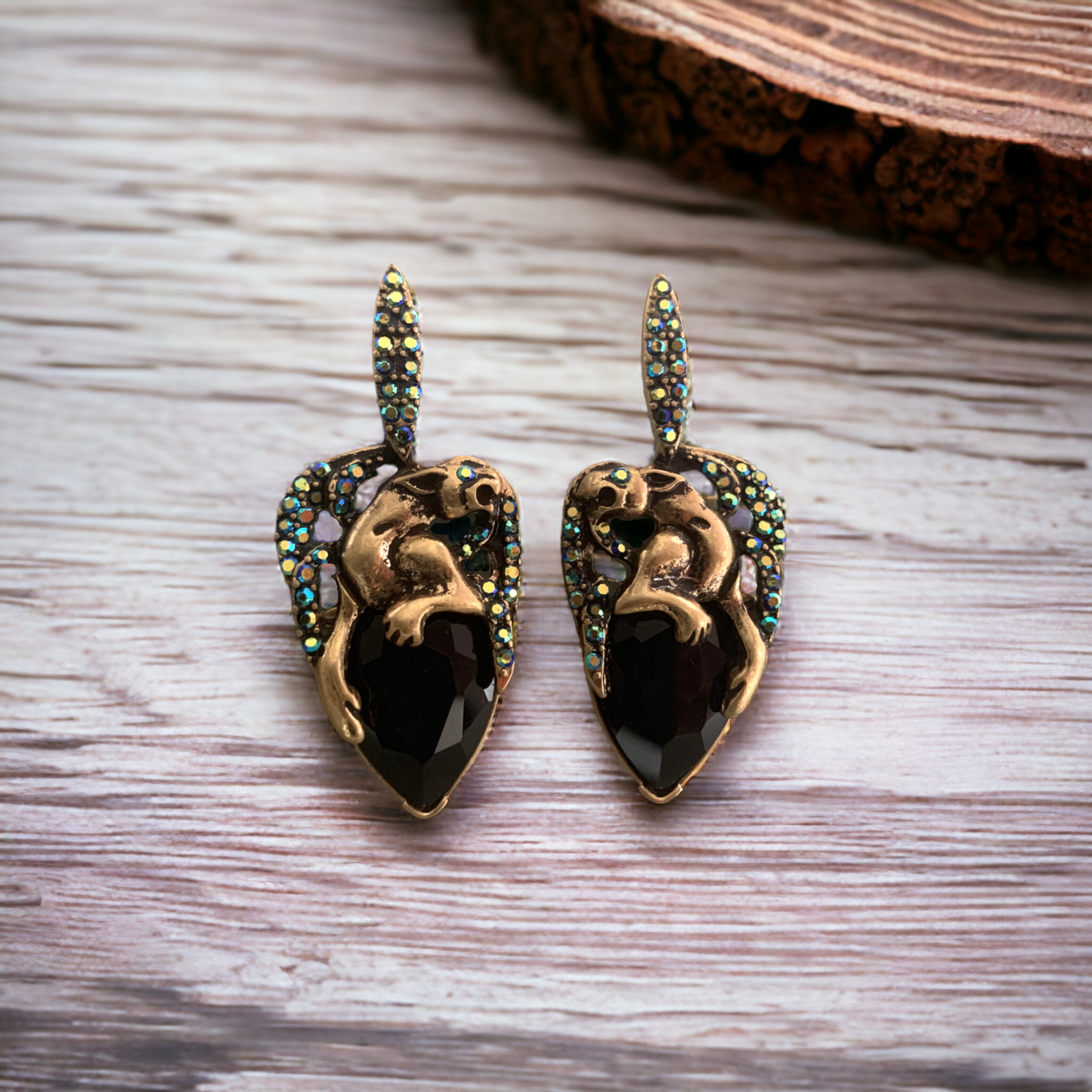 Leopard Earrings