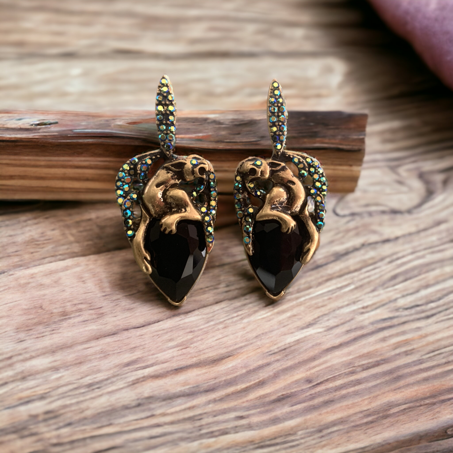 Leopard Earrings