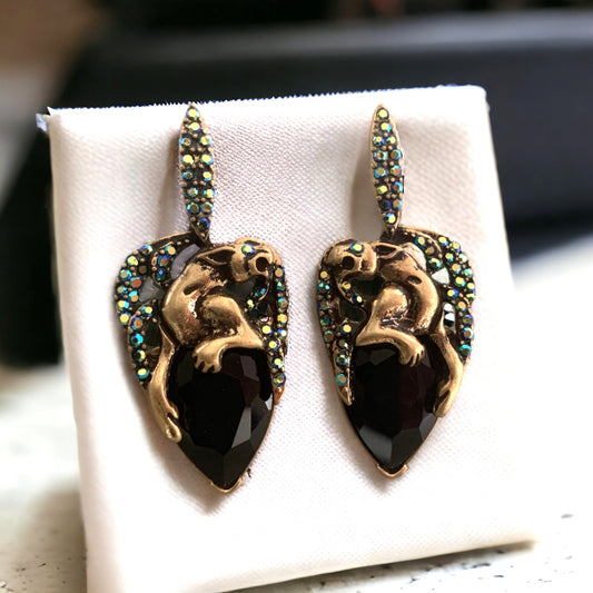Leopard Earrings