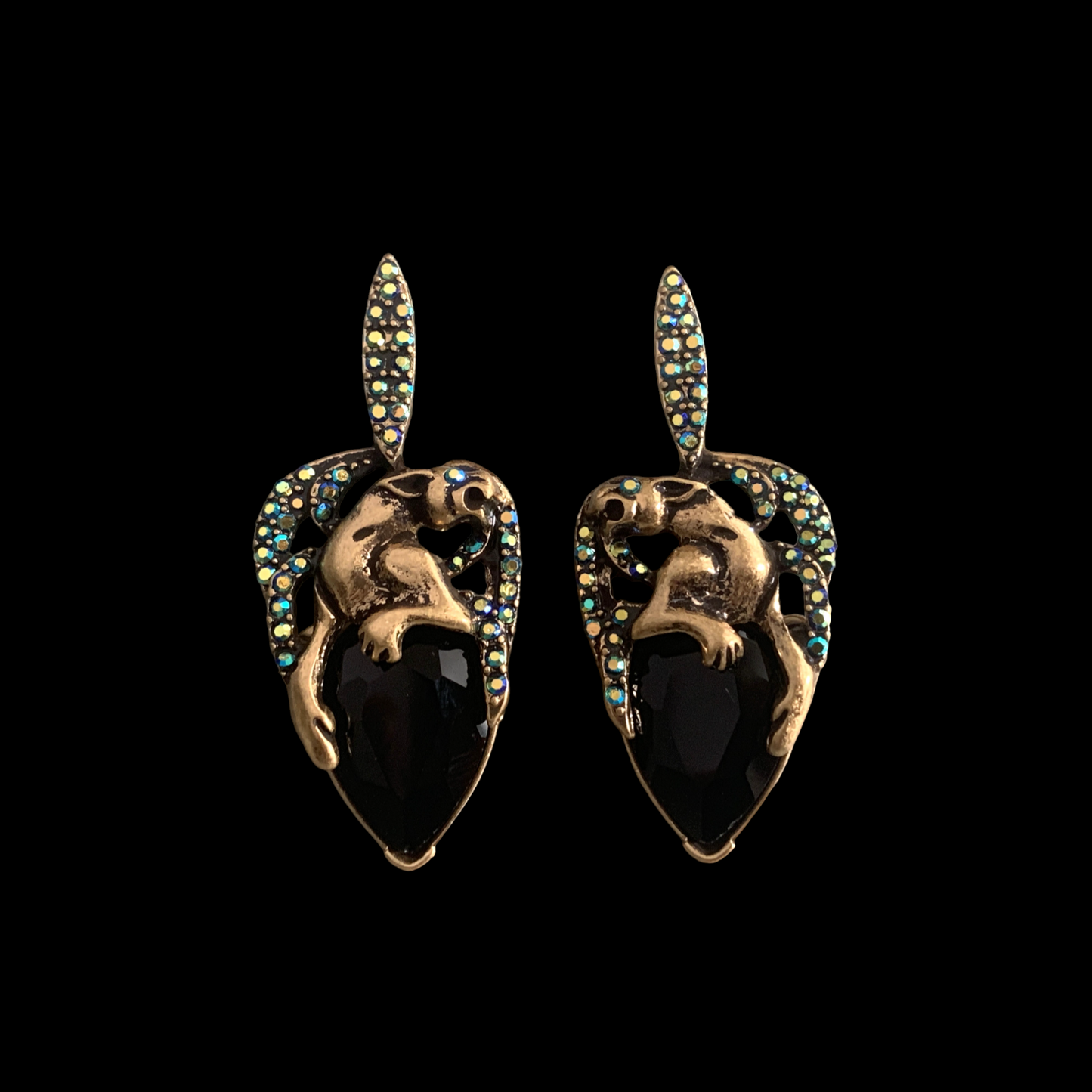 Leopard Earrings