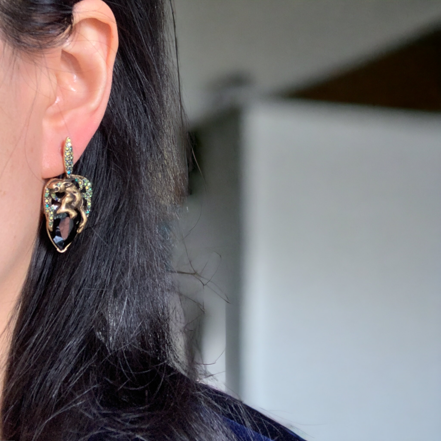 Leopard Earrings