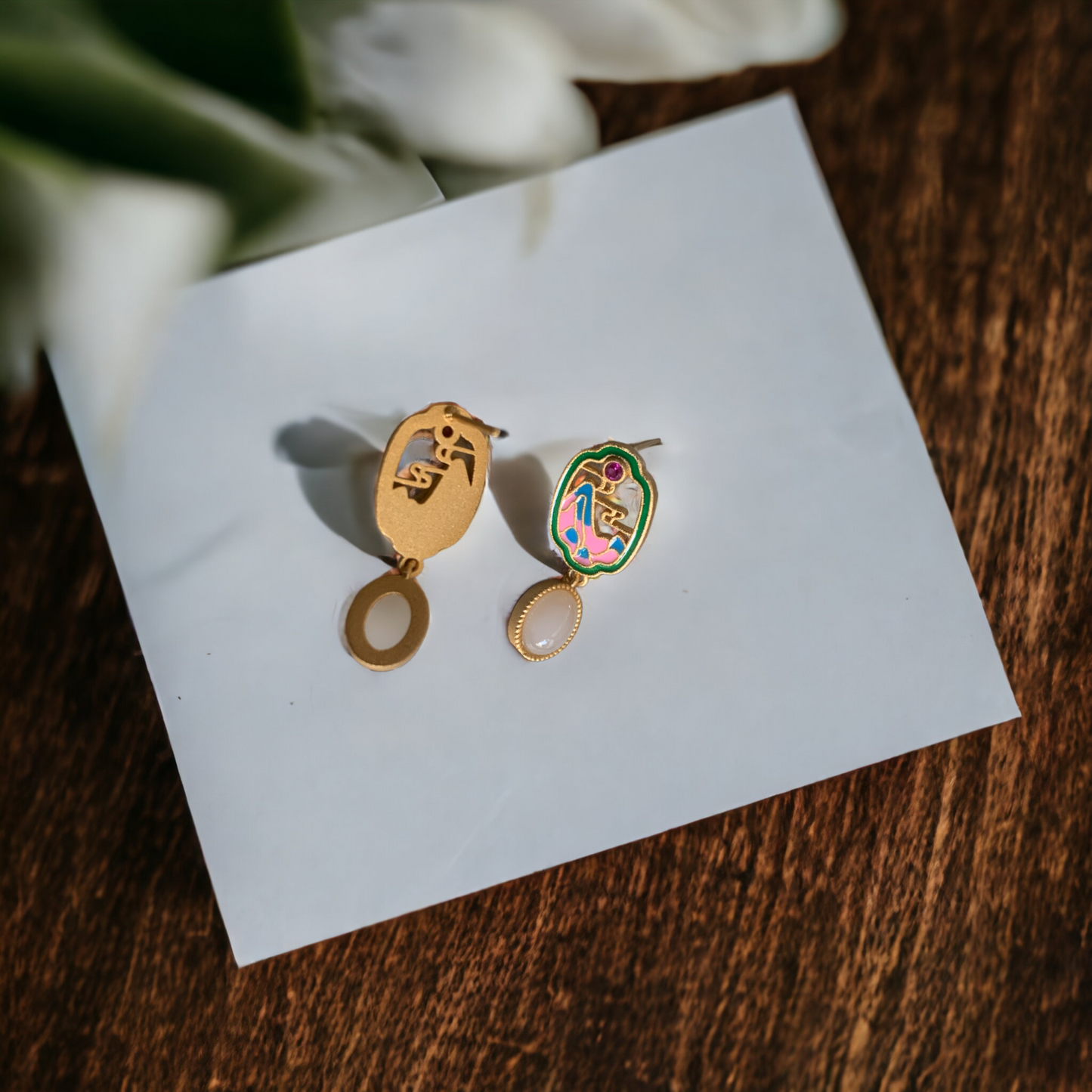 Mountain Shape Earrings