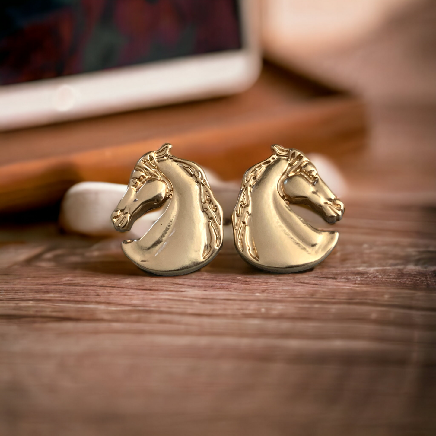 Horse Head Earrings