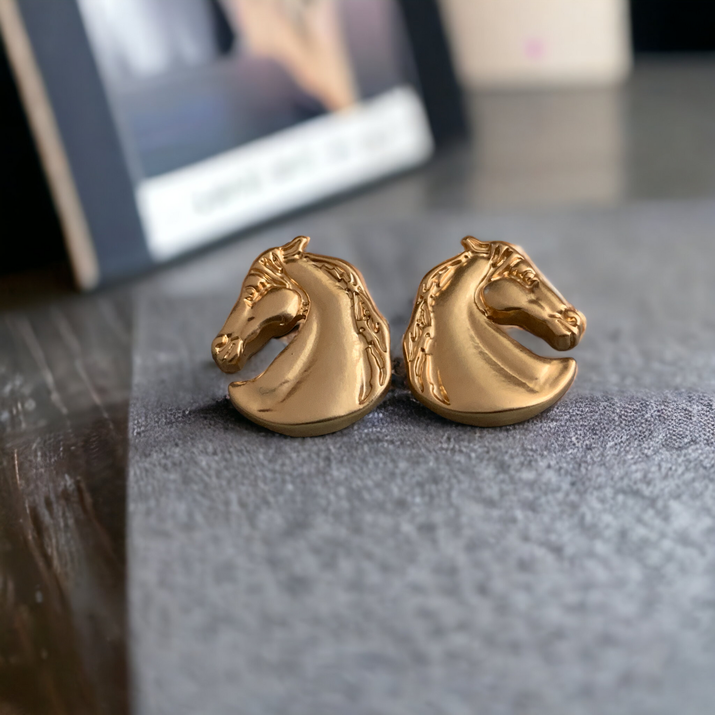 Horse Head Earrings