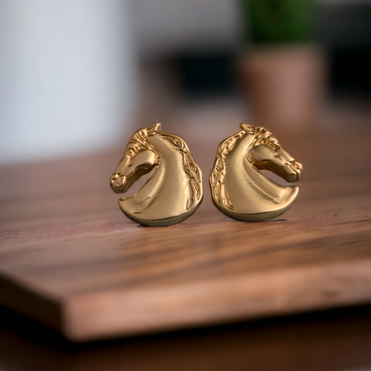 Horse Head Earrings