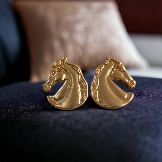 Horse Head Earrings