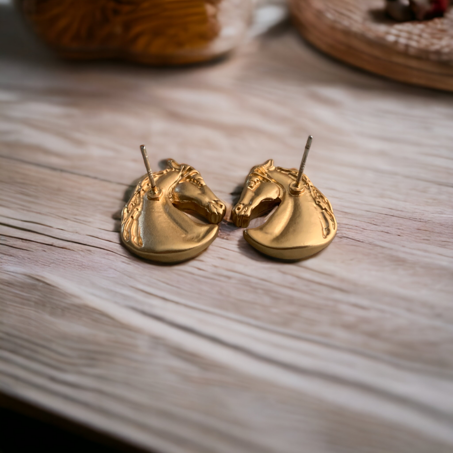 Horse Head Earrings