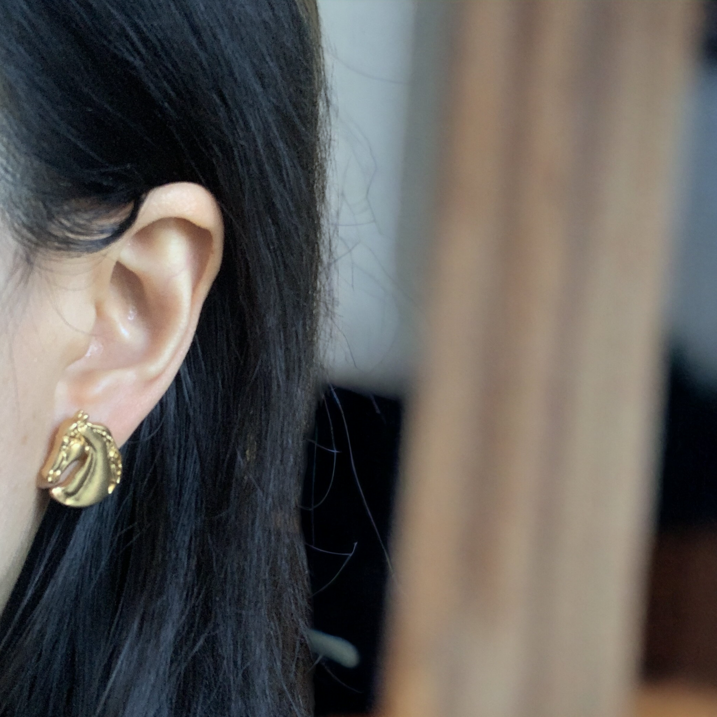 Horse Head Earrings