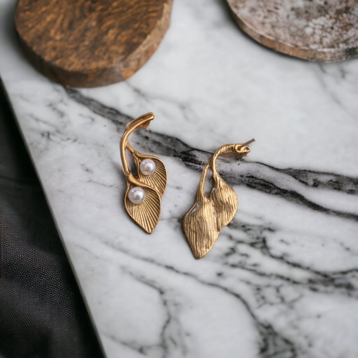 Ginkgo Leaf Earrings
