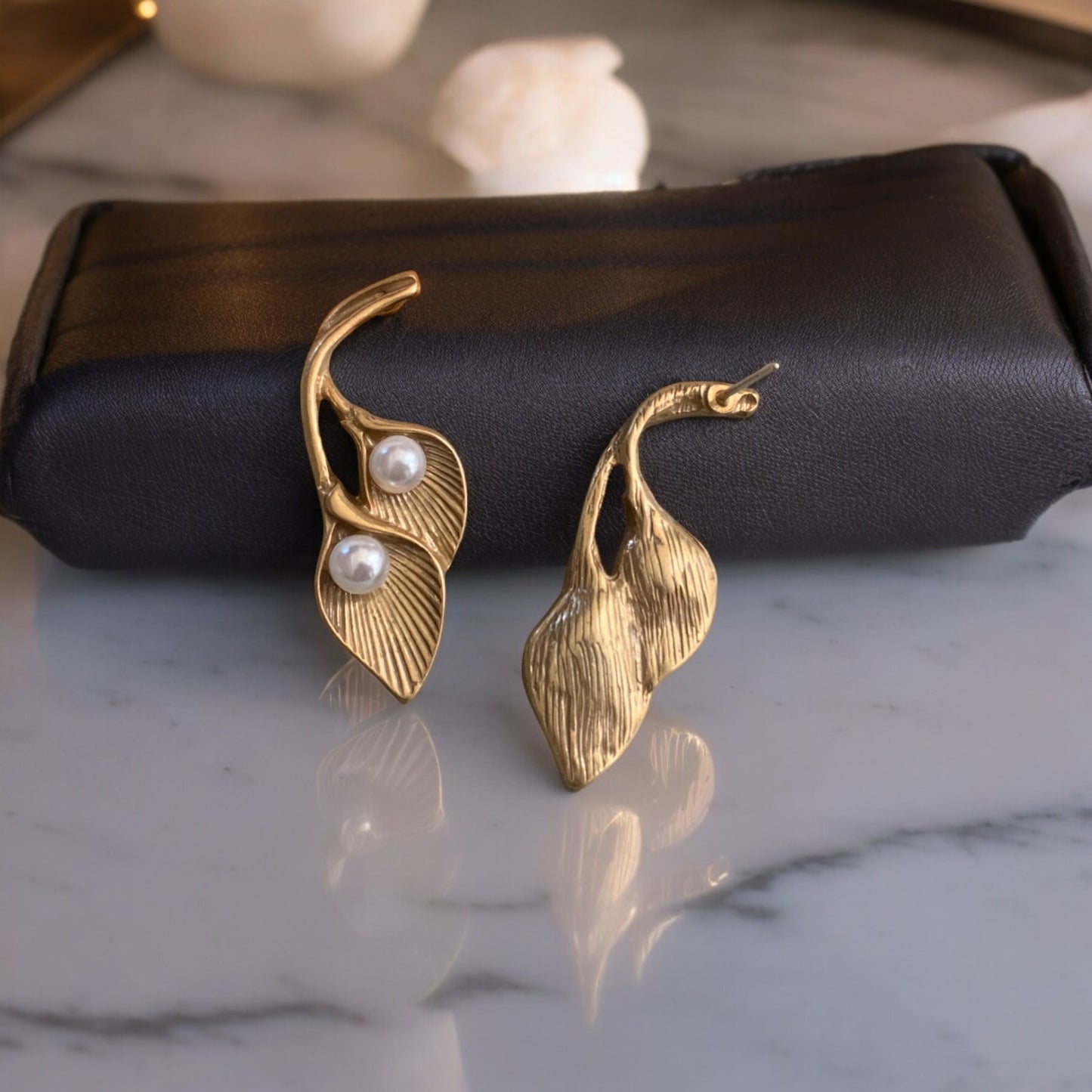 Ginkgo Leaf Earrings