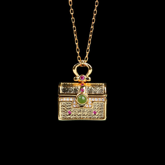 Purse Locket Necklace