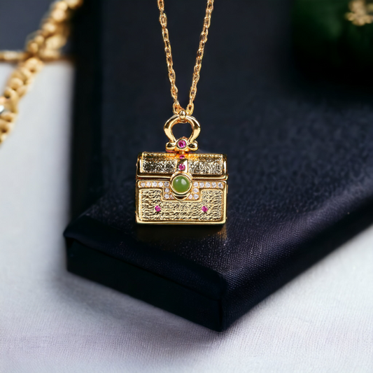 Purse Locket Necklace