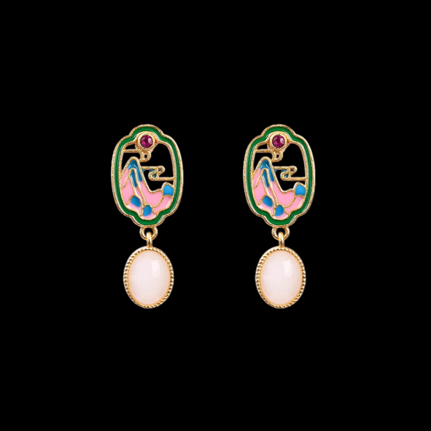 Mountain Shape Earrings