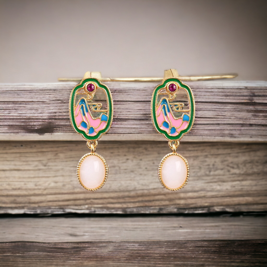 Mountain Shape Earrings