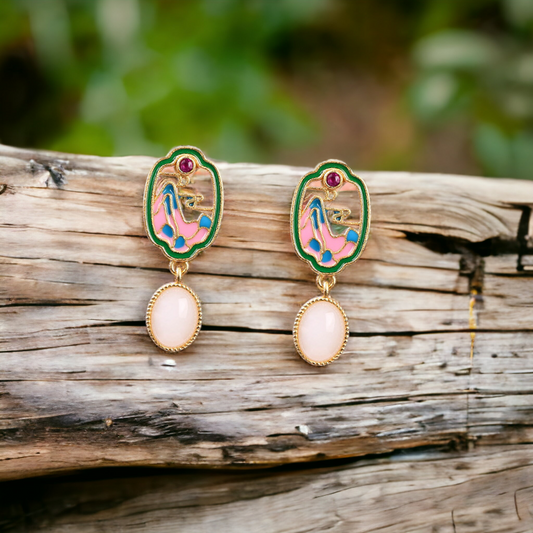 Mountain Shape Earrings