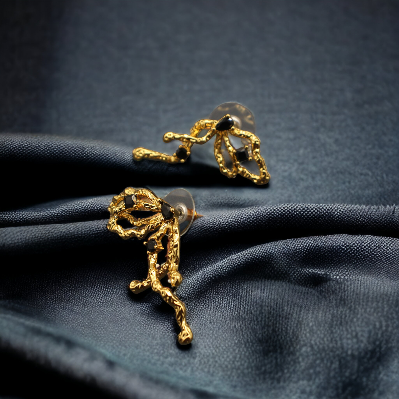 Mismatched Butterfly Wing Earrings