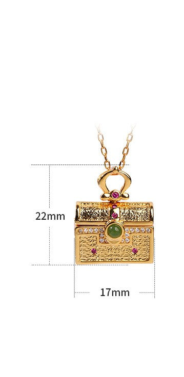 Purse Locket Necklace