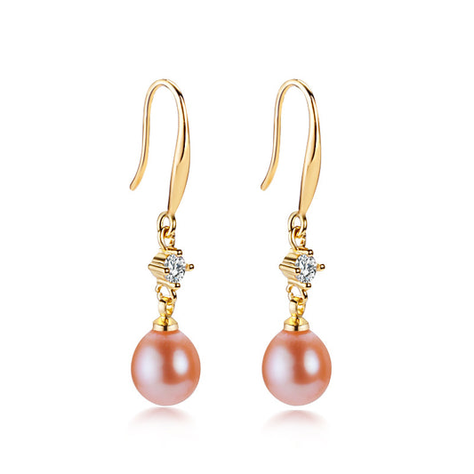 Genuine Freshwater Pearl Earrings