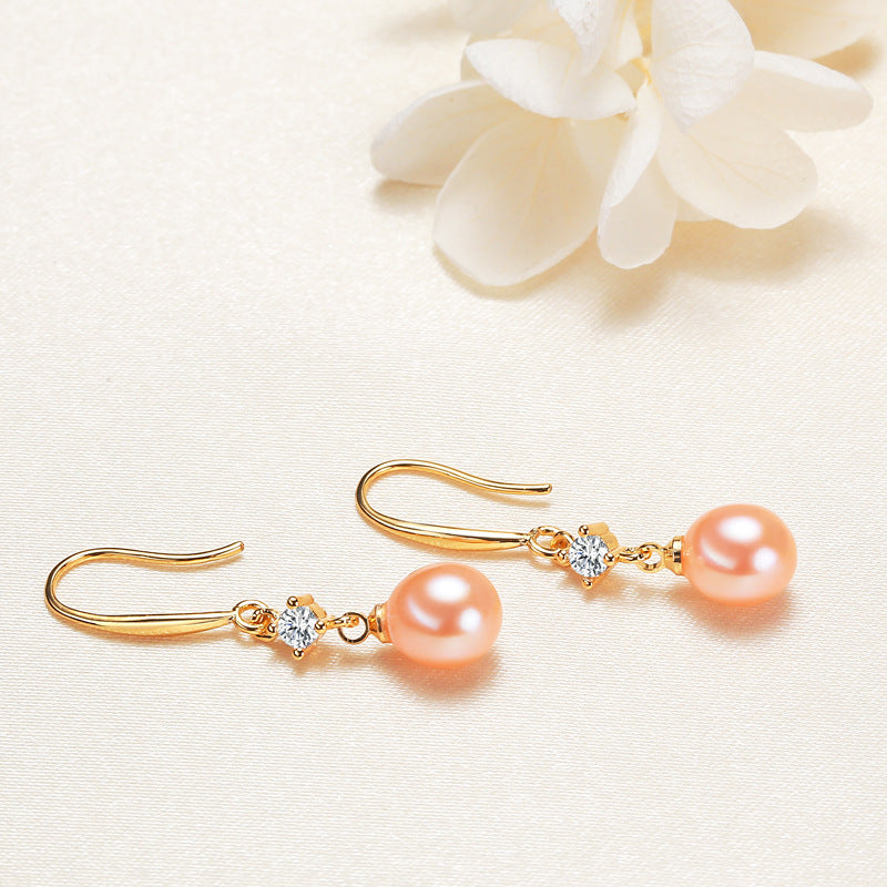 Genuine Freshwater Pearl Earrings