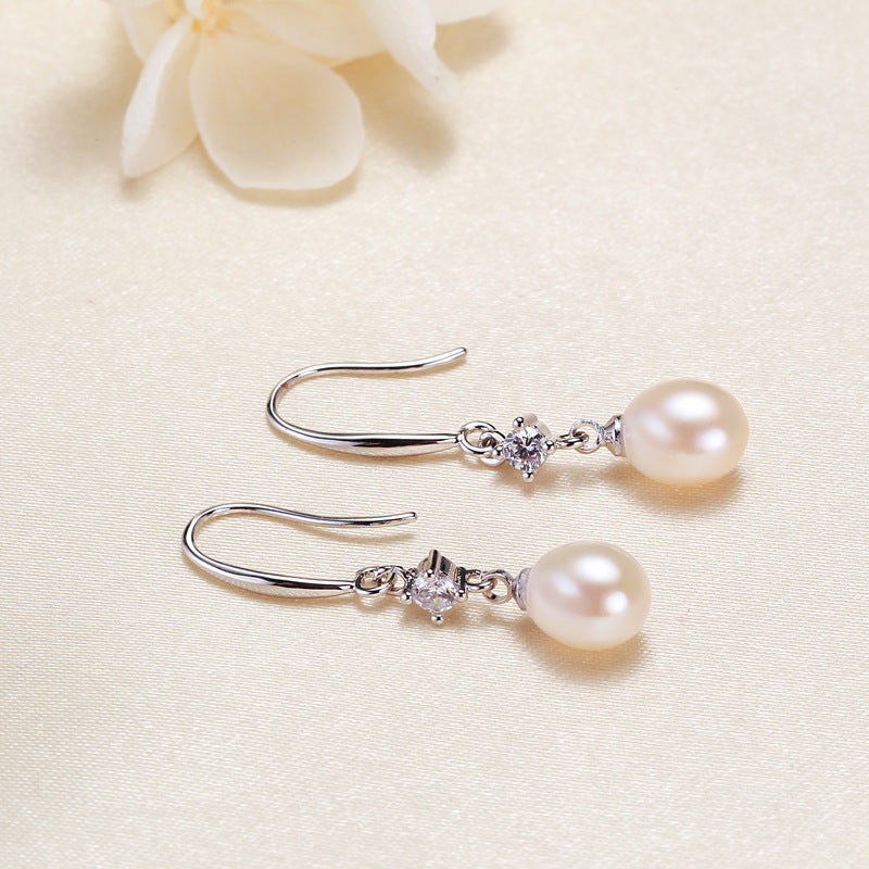 Genuine Freshwater Pearl Earrings