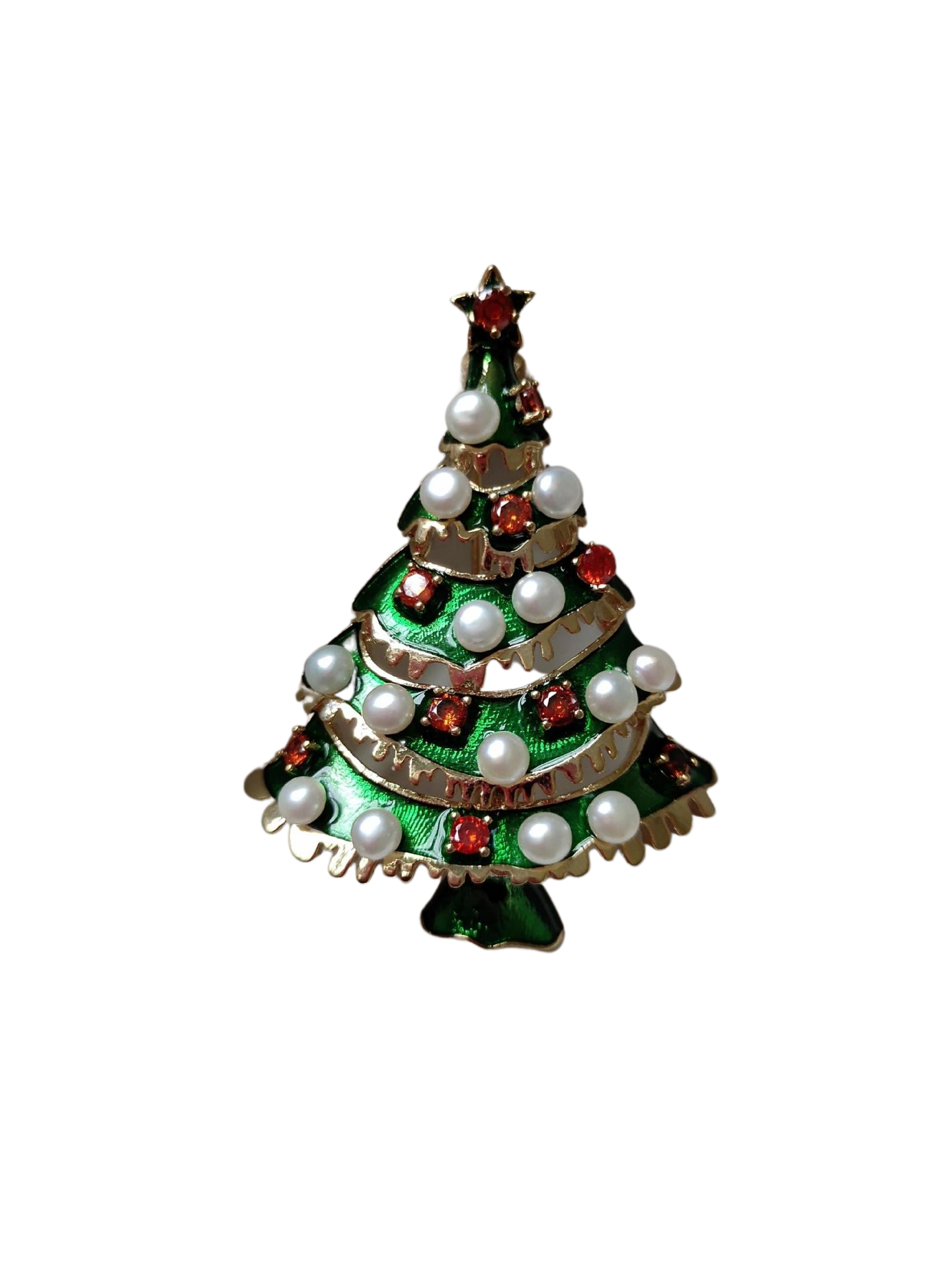 Christmas Tree Brooch