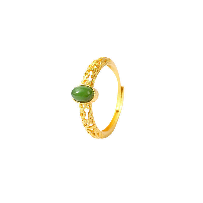 Jasper Jade Ring
