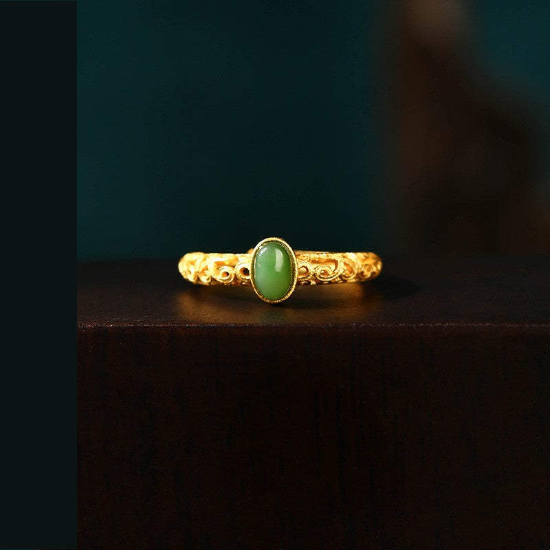 Jasper Jade Ring