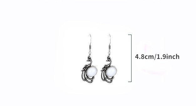 Phoenix Jade Drop Earrings