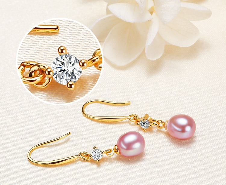 Genuine Freshwater Pearl Earrings