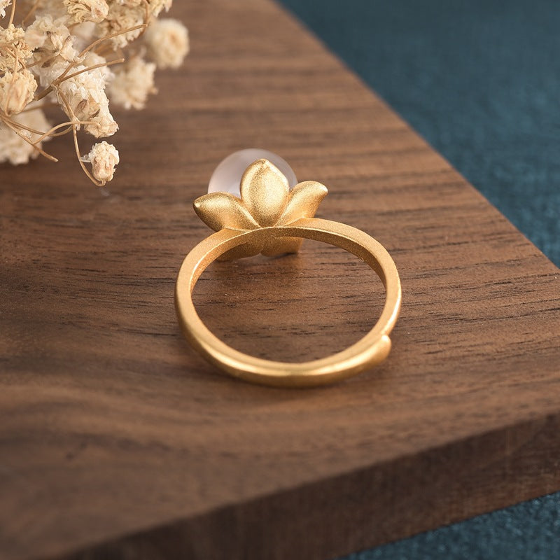 Vintage Design Floral Ring