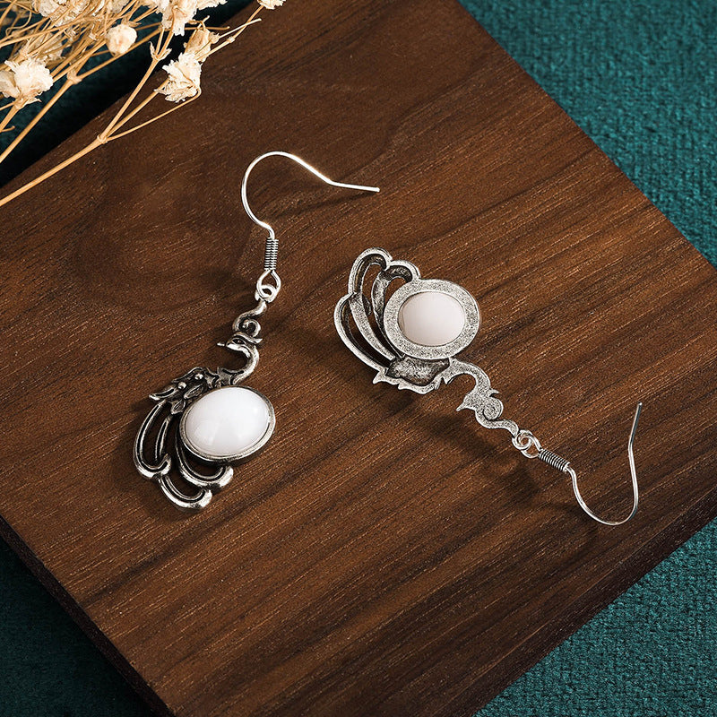 Phoenix Jade Drop Earrings