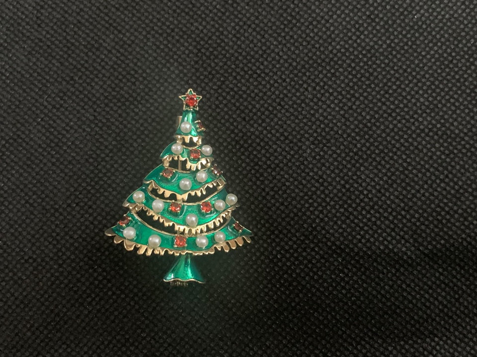 Christmas Tree Brooch