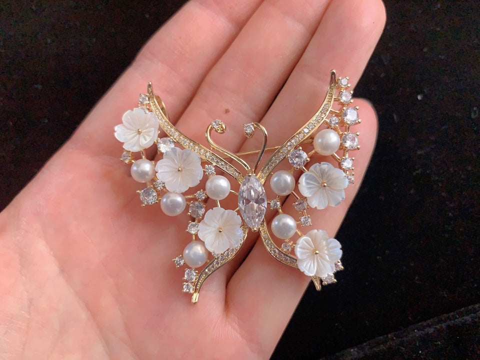 Butterfly Brooch Pin