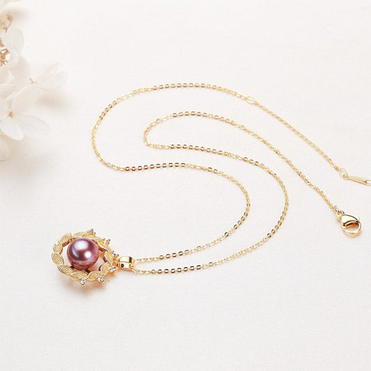 9mm-10mm  Genuine Edison Pearl Necklace